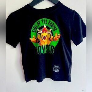 Vintage Super Mario Bro Junior  pull on T shirt short sleeve graphic boys 6